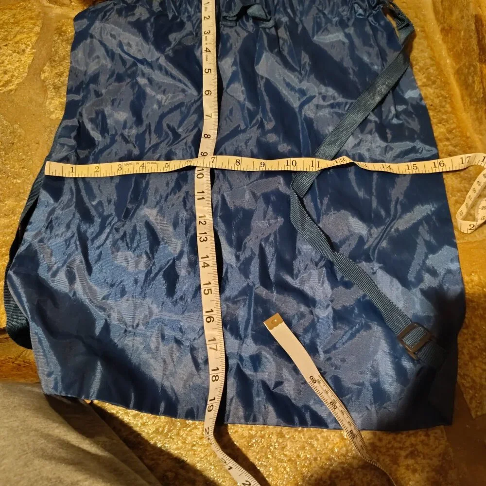 Skechers Drawstring Nylon Bag Backpack Blue